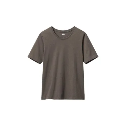 UNIQLO U Collection T-Shirts Women's Dark Brown