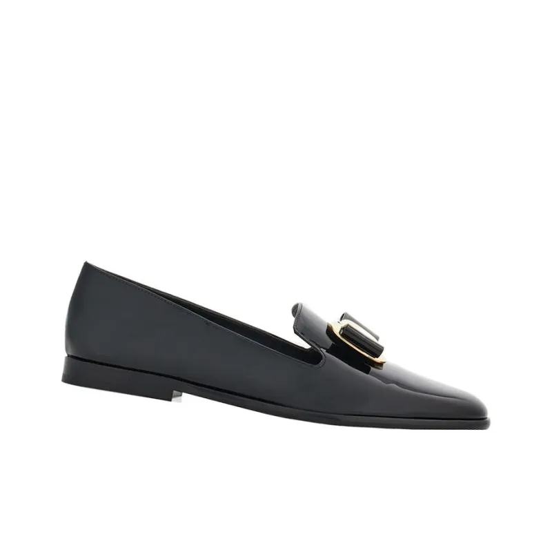 FERRAGAMO New Vara Leather Loafers-1