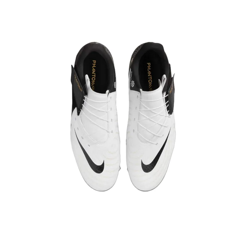 Nike Phantom GX 2 Academy EasyOn MG 'White Black Metallic Gold'-3
