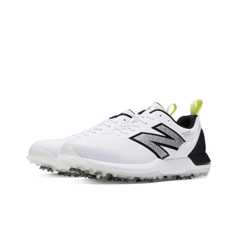 New Balance NB Fresh Foam X 2500 V4 B4 Cushioning, Wear Resistant Low Top Golf Shoes Unisex White Black-2