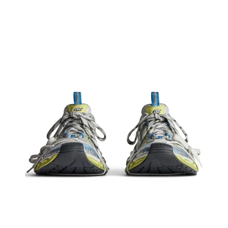 Balenciaga 3XL Sneaker 'White Yellow Blue Mesh' Women's-2