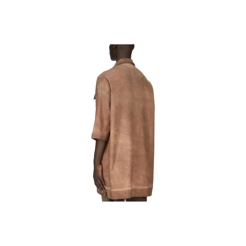 Rick Owens DRKSHDW Magnum Tommy Waxed Shirt-1