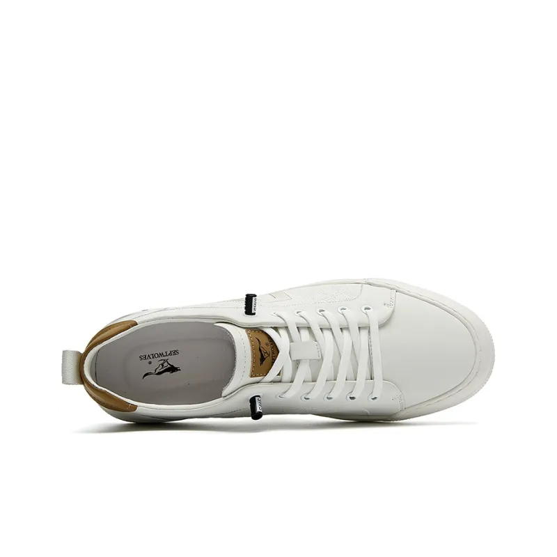 SEPTWOLVES Height-Enhancing Wear-Resistant Lightweight Low-Top Skateboard Shoes Men's-4