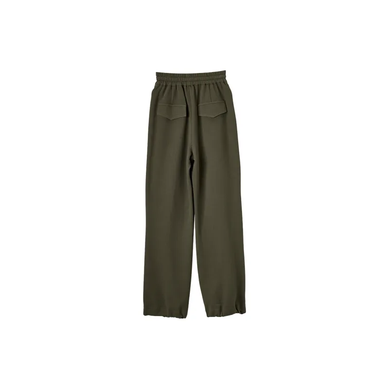 XIANGYING Cargo Pants Women's Army Green-1