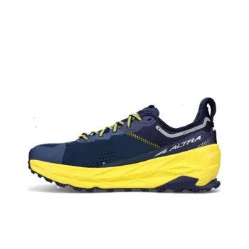 Altra Olympus 5 Cushioning Wear Resistant Low Top Running Shoes Men's Black Yellow