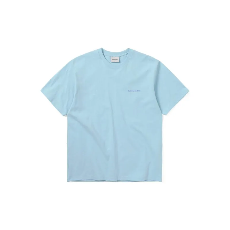 Thisisneverthat SS24 DSN Logo Tee T Shirt Unisex Sky Blue-1