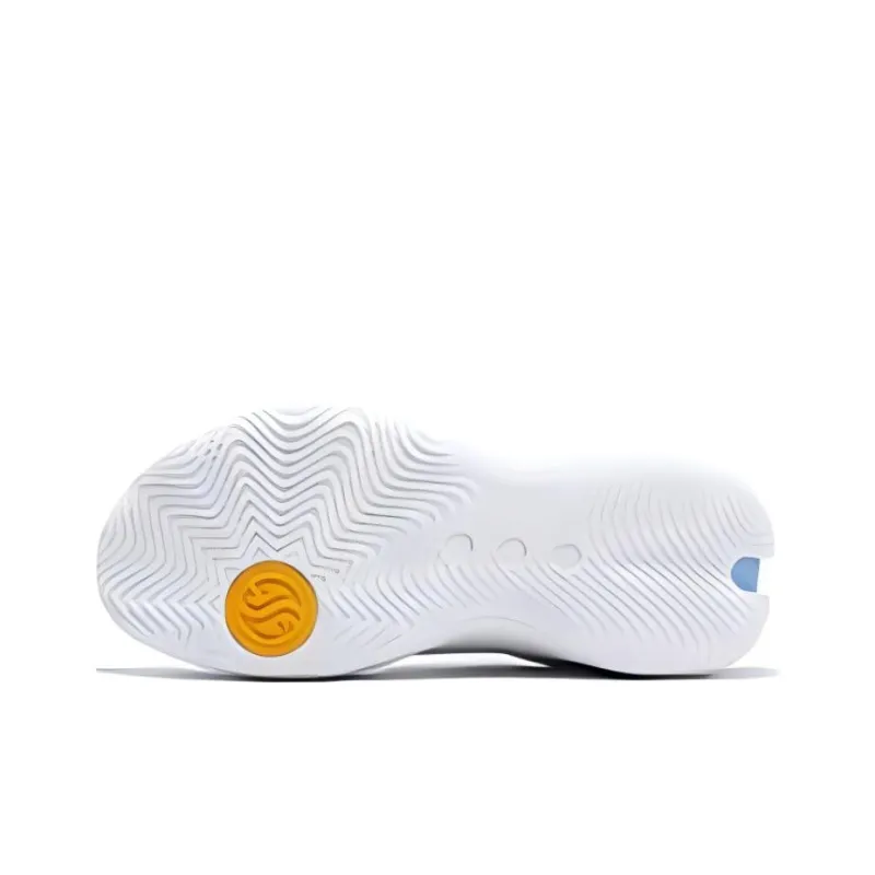 361° AG Sparkling 2.0 Denver Cushioned Slip Resistant Low Top Basketball Shoes Men's White Blue-4