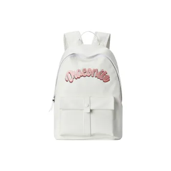 LOVVVVE PU Cortex Backpack Regular Unisex White