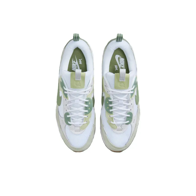 Nike Air Max 90 Futura White Olive Aura Gum Medium Brown Oil Green Women's-3