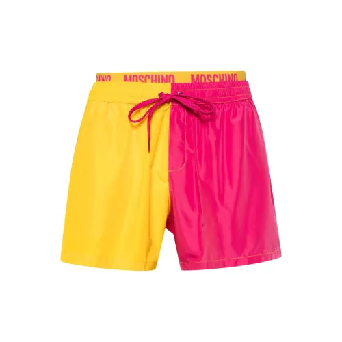 MOSCHINO Swimming Shorts Men Banana Yellow