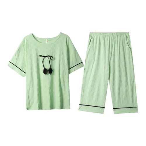 Dorame Pajama Set Women's Light Green