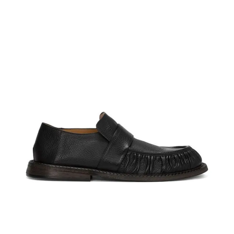 Marsèll Alluce Grained Leather Loafers-1