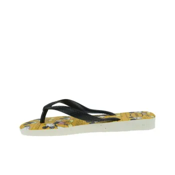 Havaianas Disney Stylish Mickey Mouse Stylish Sandals Unisex Tea Yellow