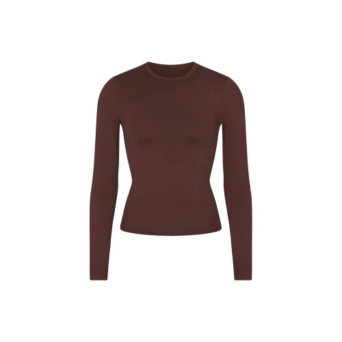 Skims T-Shirts Women's Cocoa