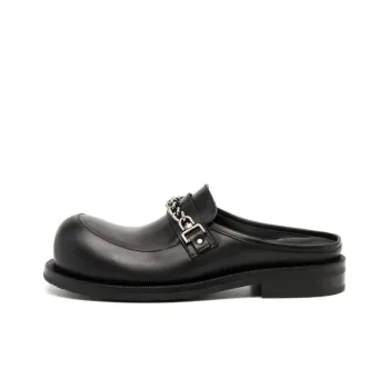 Martine Rose Wrap-toe Slippers Women's Black
