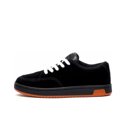 KENZO Dome Skateboard Shoes Women's Low-Top Black