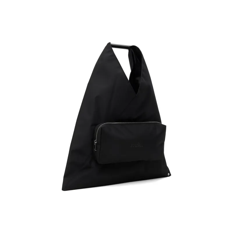MM6 Maison Margiela Fabric Tote Bag, Shopping Bag, Shoulder Bag, Handbag Medium Size Women's Black-1