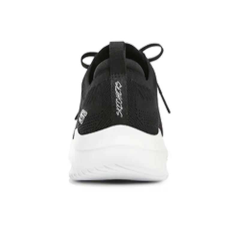 Skechers Ultra Flex 3.0 Cushioning Anti-Slip And Wear-Resistant Low-Top Casual Shoes Women's Black White-3