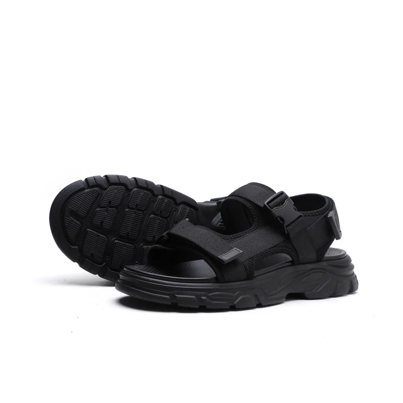 ELLE HOMME Beach Sandals Men's Black-2