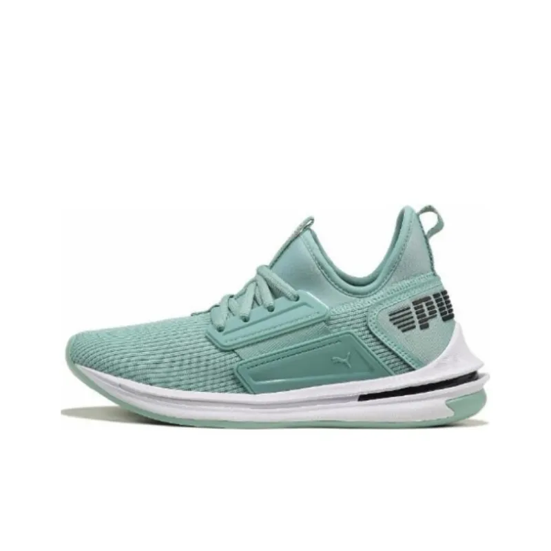 PUMA IGNITE Slip Resistant Low Top Casual Shoes Women's Light Green-0