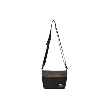 Skechers Fabric Crossbody Bag, Shoulder Bag Unisex Dark Ink Green