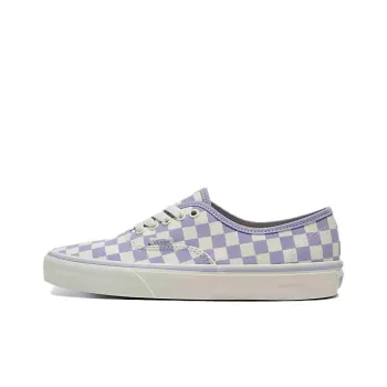 Vans Authentic Checkerboard Shoes 'White Purple'