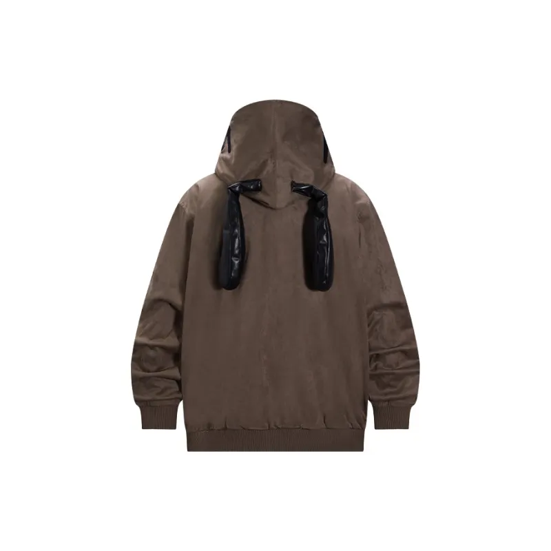 KAKAZZY Sweatshirts Unisex Brown-4