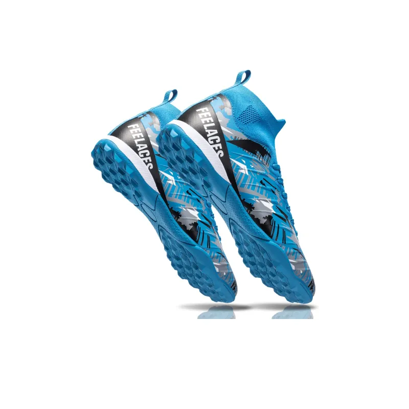 FEELACES Soccer Shoes Unisex Ice Sharp White, Pink Climb 1.0-22