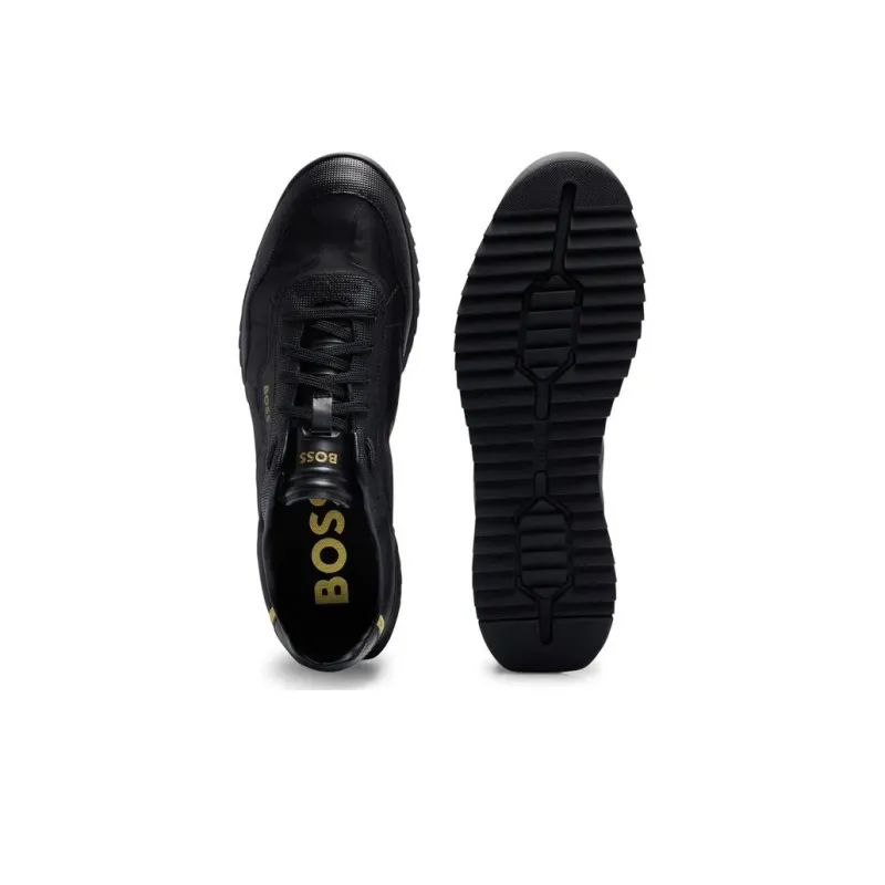 HUGO BOSS Low-Top Casual Shoes Men's Black-4