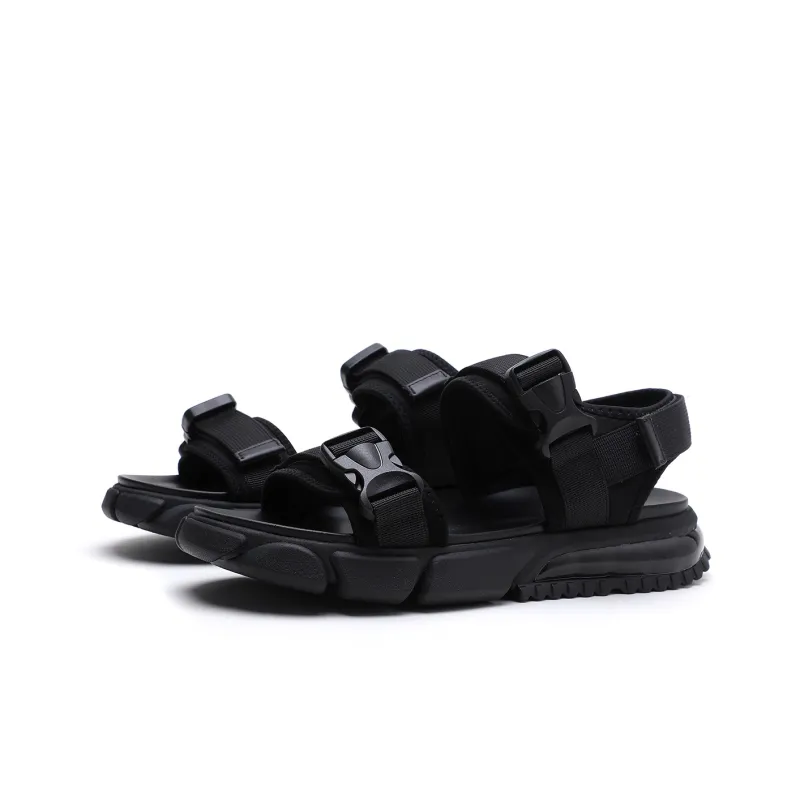 ELLE HOMME Beach Sandals Men's Black-1