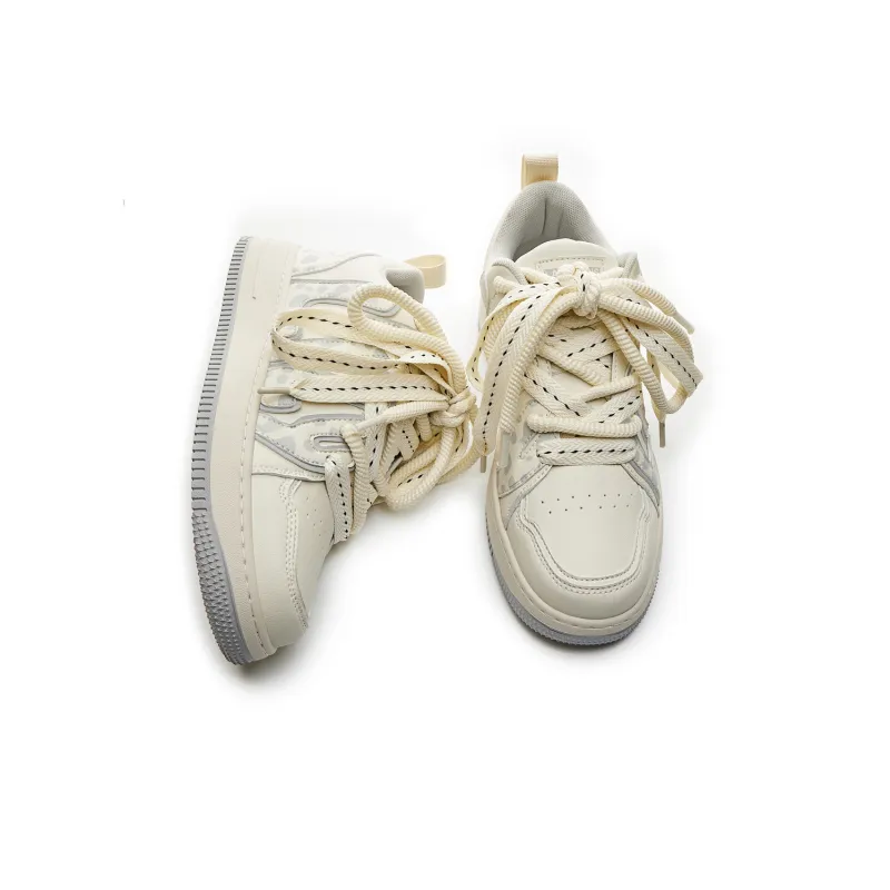 LAZY BONS Low-Top Stylish Skateboarding Shoes Unisex-11