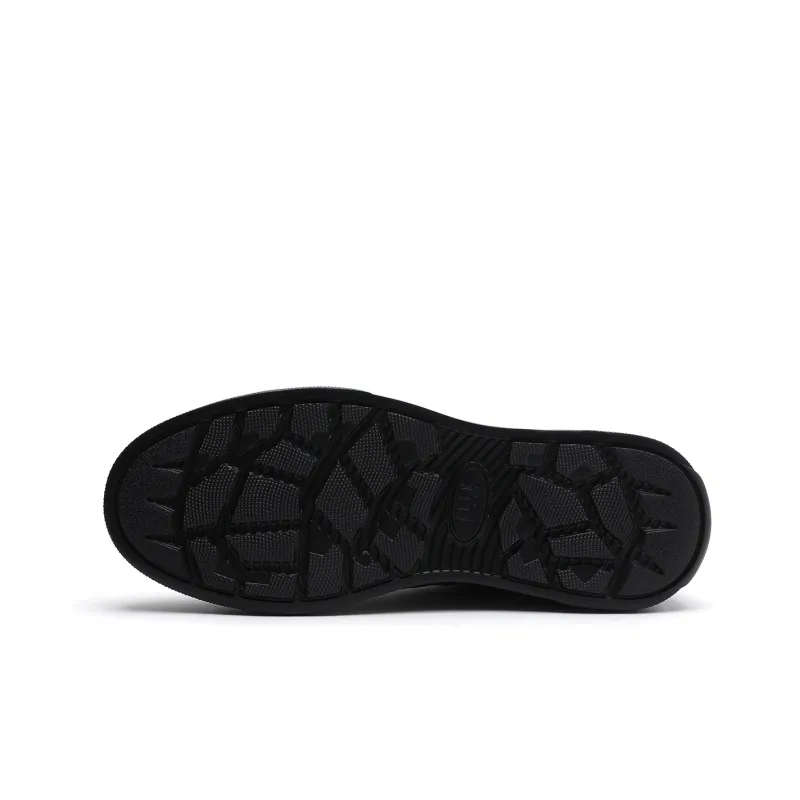 ELLE HOMME Stylish Skateboarding Shoes Men's Black-4