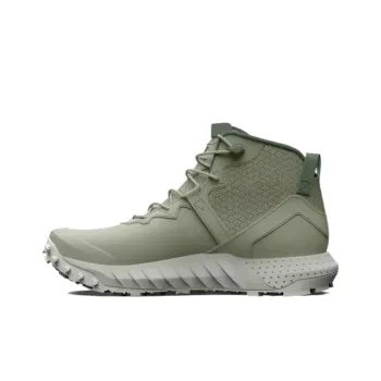 Under Armour Micro G Valsetz Trek Mid Leather Waterproof Tactical Boots 'Olive Green'