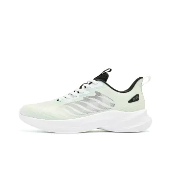 QIAODAN Light LITE Slip-Resistant Breathable Lightweight Low-Top Q-LITESPEED Technology Running Shoes Men's Green Black