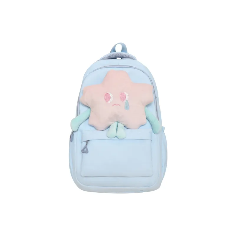 FAMAN Nylon Backpack Regular Women's Multicolor-3