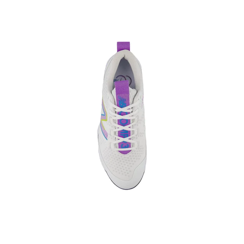 New Balance NB FuelCell Compv3 Cushioning, Wear Resistant Low Top Training Shoes Men's White Purple-3