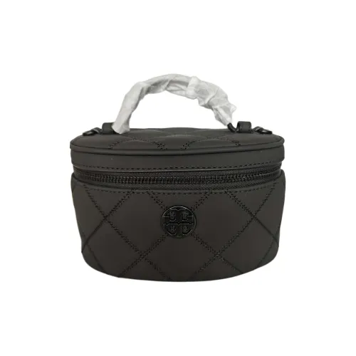 TORY BURCH Cow Leather Box Bag Handbags Small Size Women's Matte Black