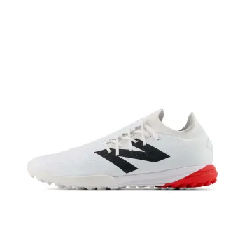 New Balance Furon V7 TF Rubber Broken Studs Anti Slip Wear Resistant Soccer Shoes Men's White