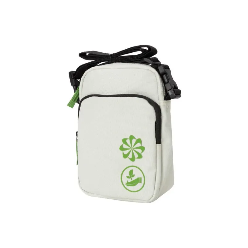 Nike Heritage Fabric Shoulder Bag Crossbody Bag Regular Unisex Sea Glass Blue & Black & Leaf Green-5