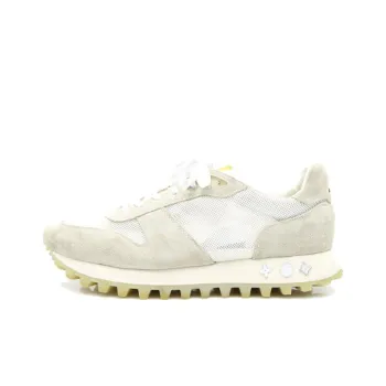 LOUIS VUITTON Runner Trainer Beige White