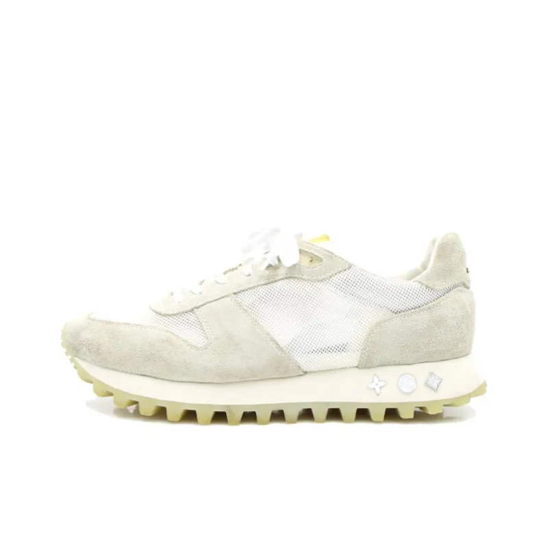 LOUIS VUITTON Runner Trainer Beige White-0