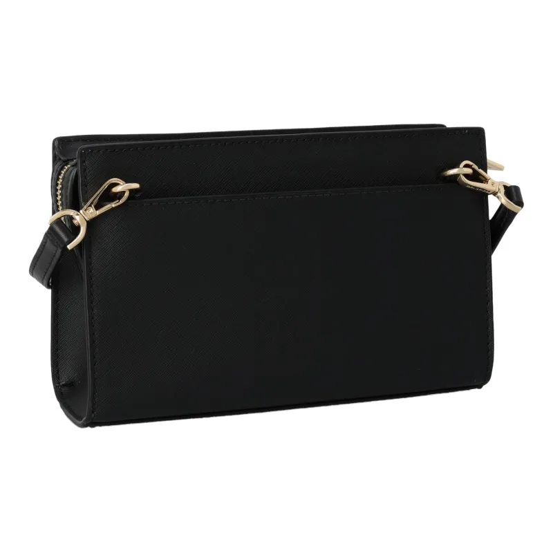 MICHAEL KORS Canvas, Artificial Leather, Polyester Shoulder Bag, Crossbody Bag Trumpets Women's Black-3