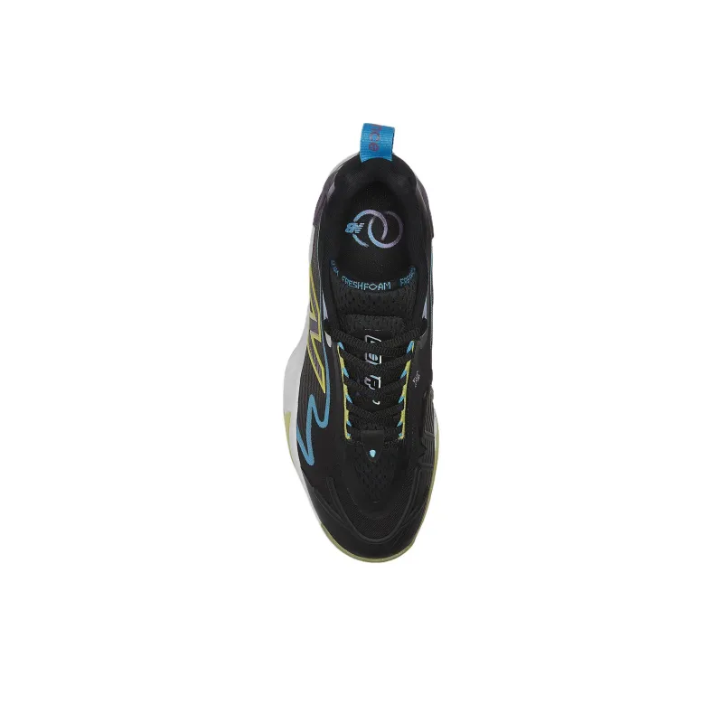 New Balance Fresh Foam X CT Rally Cushioning, Wear Resistant Low Top Running Shoes Men's Black Green Purple-2