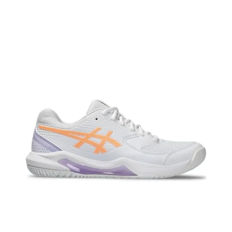 Asics Gel Dedicate 8 Pickleball White Bright Sunstone Women's-1