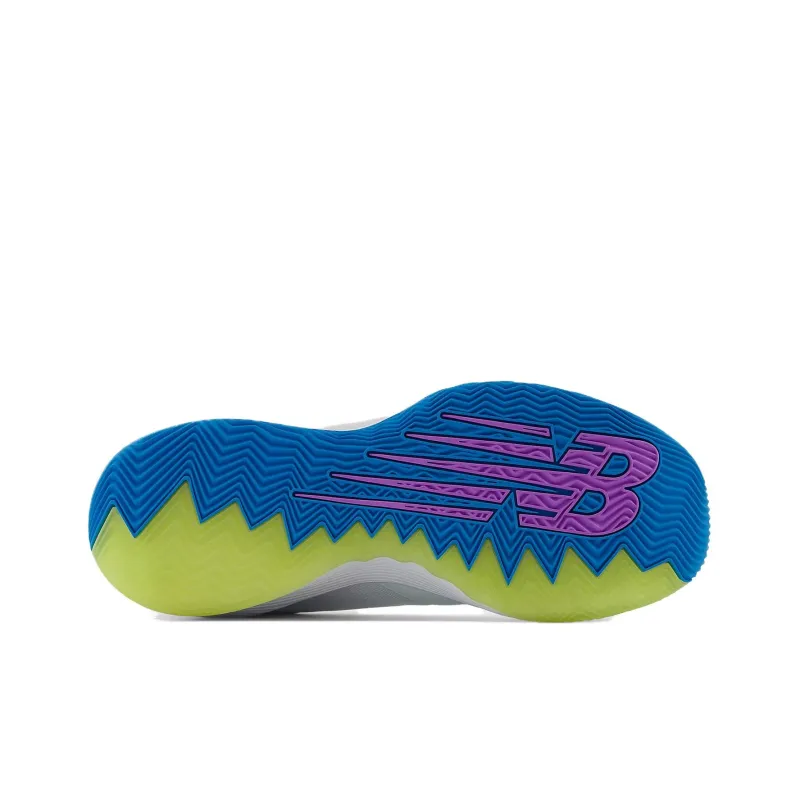 New Balance Hesi Low Unity Of Sport Cushioning Wear Resistant Low Top Vintage Basketball Shoes Unisex White Blue Purple-5