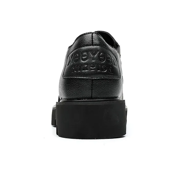 Chi Wolf Loafers Casual Shoes Men's Black-3