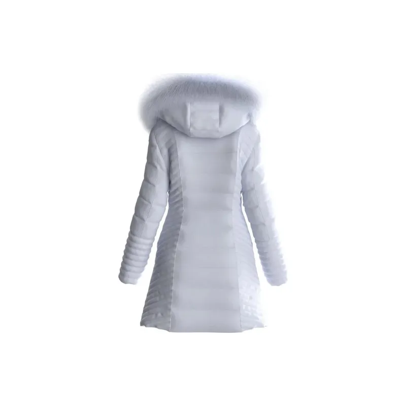 GUESS Jackets Coats Women's White-1