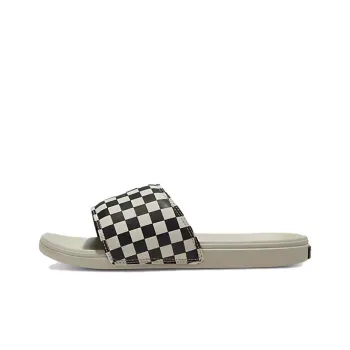 Vans Mte La Costa Checkerboard Slides 'White Black'
