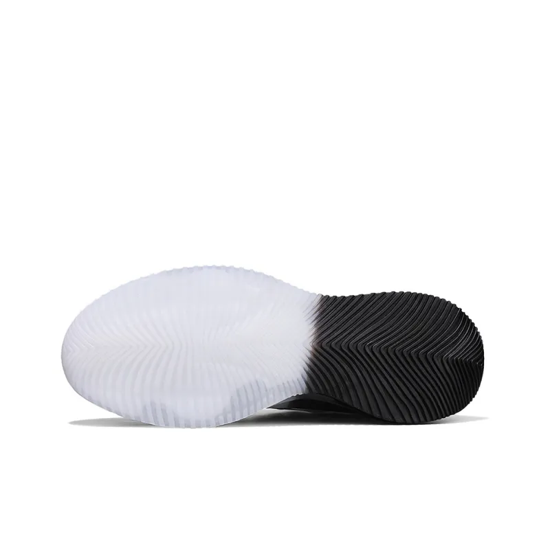 Warrior Breathable Low Top Running Shoes Men's White Black-4
