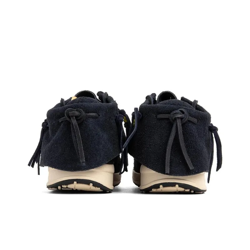 Visvim FBT Mid-Top Casual Shoes Men's Black Blue-3
